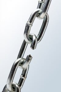 Chain broken